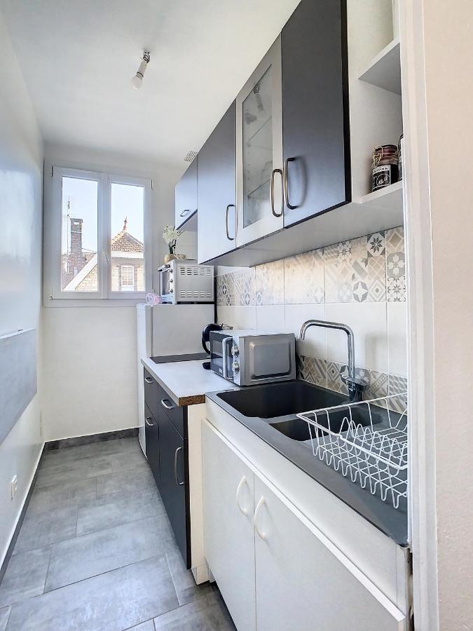 Joli Studio Meuble Tout Equipe Hyper Centre Wifi Appartement Troyes Buitenkant foto